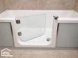 Porte de baignoire étanche PMR