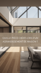 Suite parentale réalisée dans une extension de maison à Sarzeau