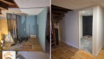 La Maison des Travaux Moûtiers, rénovation salle de bains Moûtiers, agrandissement salle de bains Moûtiers, étanchéité salle de bains Moûtiers, travaux salle de bains Moûtiers
