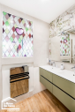 Vitrail décoratif réalisé sur mesure