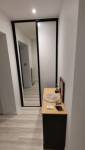 Aménagement intérieur d'une extension bois à Rives