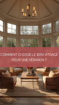 Véranda lumineuse équipée d'un double vitrage performant