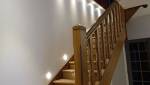 Eclairage escalier leds muraux haut - bas 