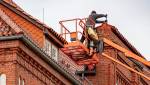 Rénovation de  toiture Charriot élévateur