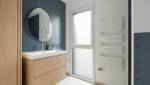 Surélévation à Vertou (44120) : un nouvel espace de vie en ossature bois - salle de bain
