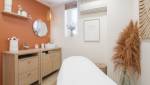 Rénovation et aménagement d’un institut de beauté à Aigrefeuille-sur-Maine (44140) - espace eau et soins