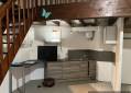 Cuisine avant travaux de rénovation d'appartement - Montclar-de-Quercy 82230