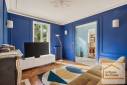 renovation-salon-bleu-parquet-chevron-asnieres