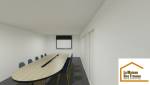 Projection 3 d future salle de reunion - plateau bureaux dans les yvelines