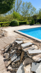 Dépose de la terrasse