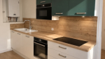 Cuisine entièrement rénovée dans un appartement à Saint-Brieuc – aménagement moderne et fonctionnel
