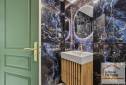 renovation-salle-de-bain-asnieres-meuble-vasque-bois-miroir-rond