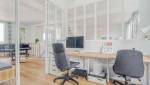 Un bureau fermé pour le télétravail