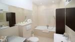Salle de bain dans les tons beige