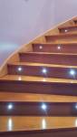 Les leds s'invitent aussi dans les escalier Angoulins