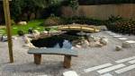 Jardin zen, style japonais et son banc pour en profiter pleinement !