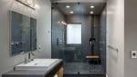 salle de bain avec douche à l'italienne