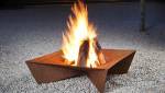 Très stylé, le brasera "Keilus"
