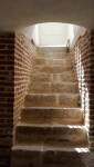 Escalier après sablage