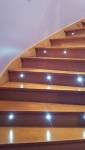 Les leds s'invitent aussi dans les escalier Angoulins