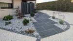 Allée de jardin minérale