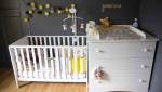 Effet coloré dans la chambre de bébé