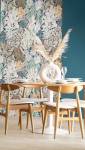 Ensemble table et chaise style scandinave