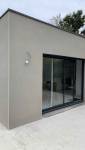 Extension maison enduit