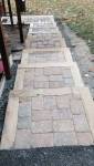 excalier extérieur pierres bordures bois - Biarritz -