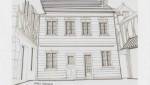 Dessin architecte façade 2 Rouen Gare La Maison des Travaux Rouen 