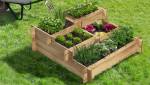 potager carré bois