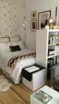 Astuces d'aménagement de studio, coin chambre - Nantes 44