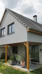 Extension sur pilotis à Blotzheim