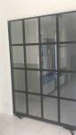 Installation d'une porte verrière loft