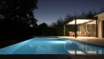 Eclairage de piscine et pergola