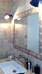 2ème salle de bain en travertin