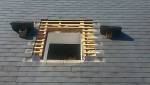 Remplacement de fenêtre - Démontage ancien velux - Saint Herblain