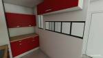 Simulation 3D de la verrière d'atelier