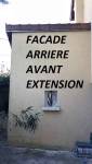 Façade arrière avant travaux (Crosne 91560)