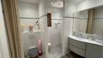 La salle de bain de l'extension de la maison