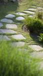 Allée de jardin en pas japonais - Nantes 44