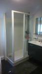 Nouvelle douche avec paroi en verre coulissante - Saint Herblain