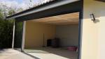 Baie vitrée pour un effet intérieur extérieur