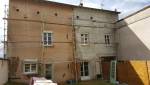 Ravalement d'une Façade en Pisé - Travaux en cours