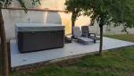 Construction d'une terrasse pour un spa en Seine et Marne