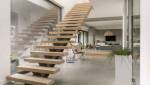 Escalier sans contremarches