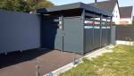 Carport aluminium, macadam, éclairage extérieur à Sierentz