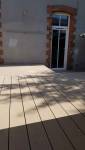 terrasse composite beige