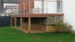 Terrasse sur pilotis bois - Nantes 44