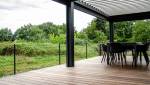 Terrasse bois et pergola bioclimatique